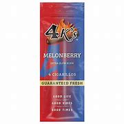 CIGARILLOS - 4K'S CIGARILLOS 4 FOR $1.39 MELON BERRY